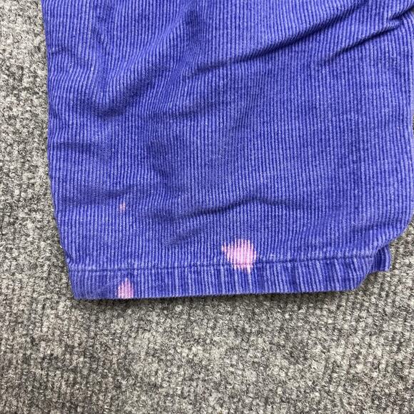 Carhartt Baby Overalls 24 Months Corduroy Floral Embroidery Snap Heart Buttons - Picture 5 of 9